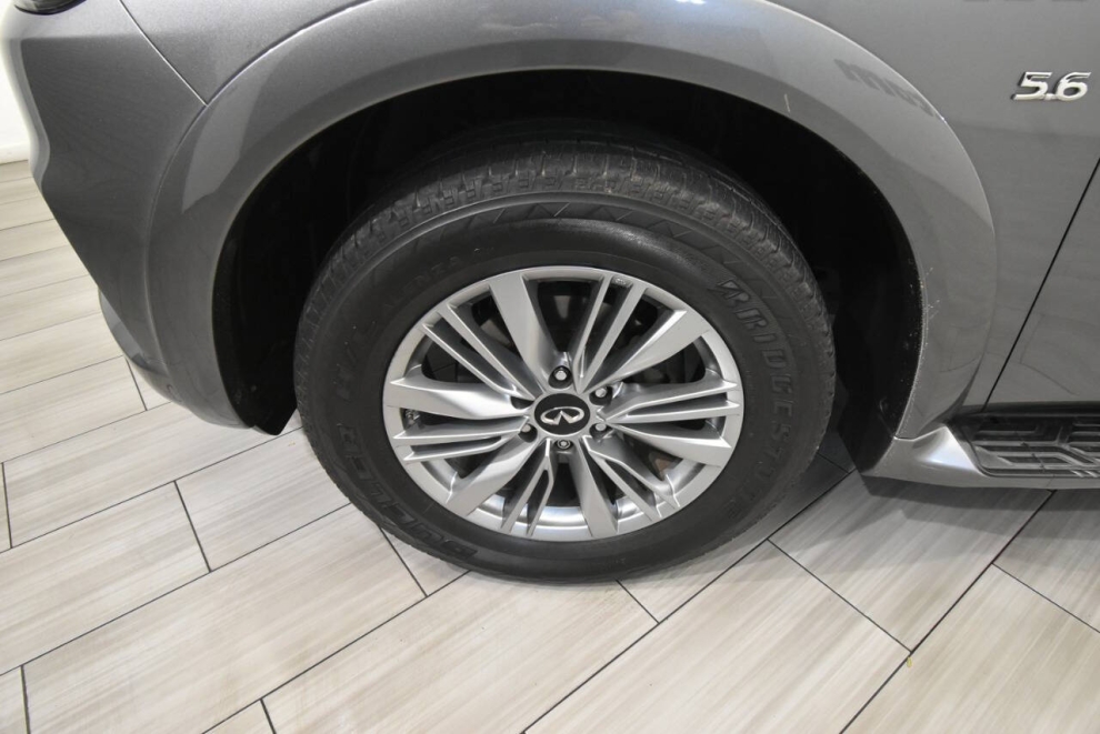 2018 Infiniti QX80 Base AWD 4dr SUV, Gris, Mileage: 91,485 - photo 8
