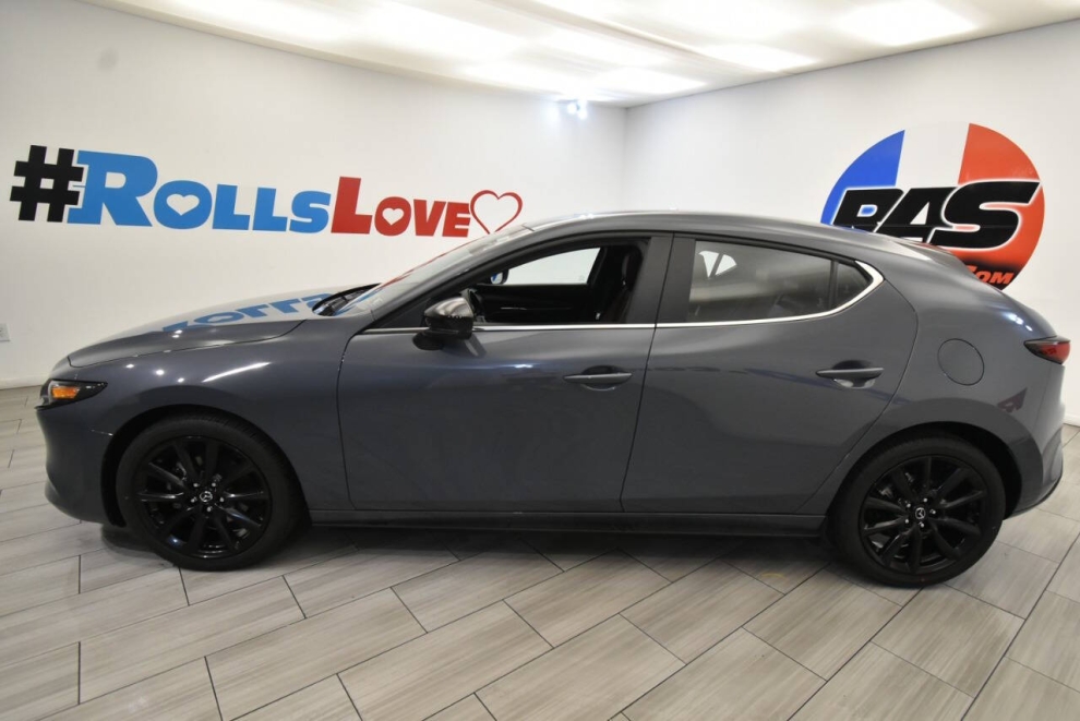 2025 Mazda Mazda3 Hatchback 2.5 S Carbon Edition AWD 4dr Hatchback, Gray, Mileage: 3,559 - photo 1