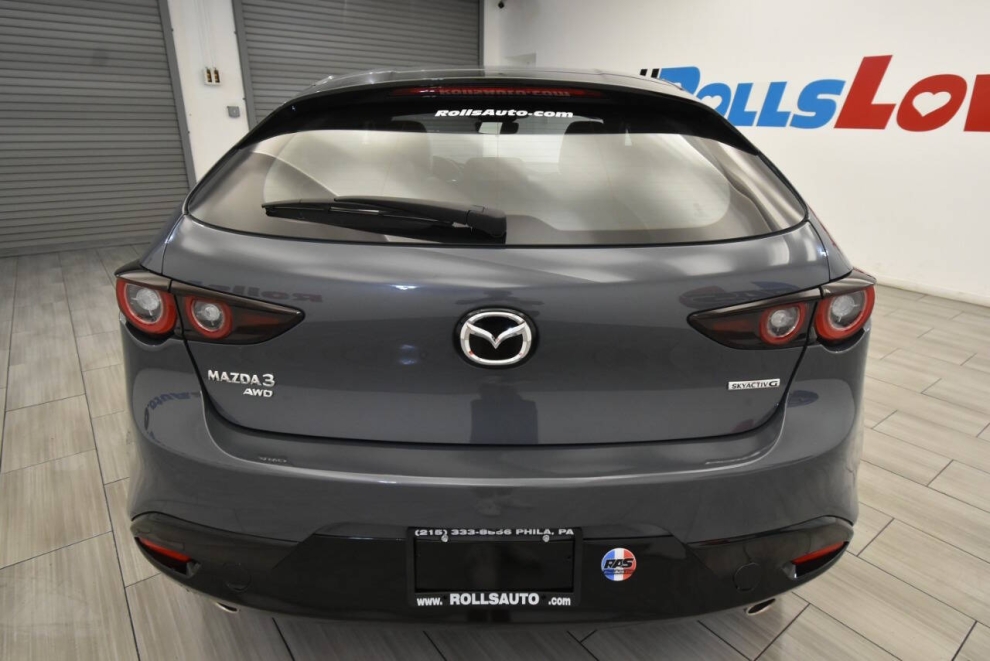 2025 Mazda Mazda3 Hatchback 2.5 S Carbon Edition AWD 4dr Hatchback, Gray, Mileage: 3,559 - photo 3