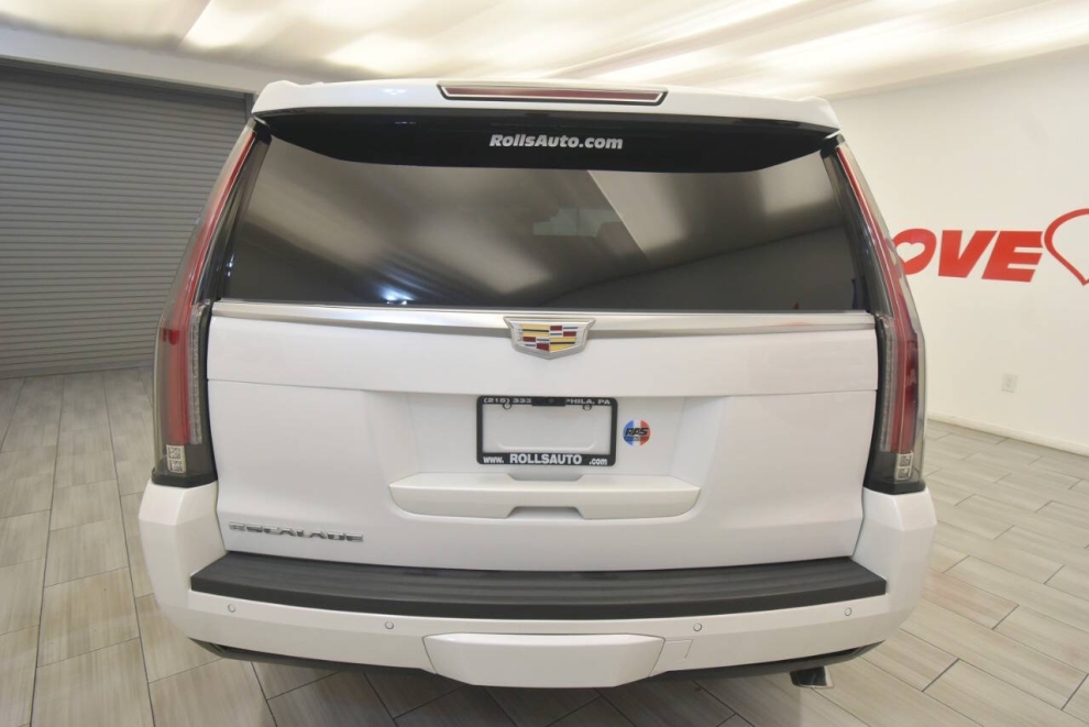 2019 Cadillac Escalade Premium Luxury 4x4 4dr SUV, White, Mileage: 78,236 - photo 3