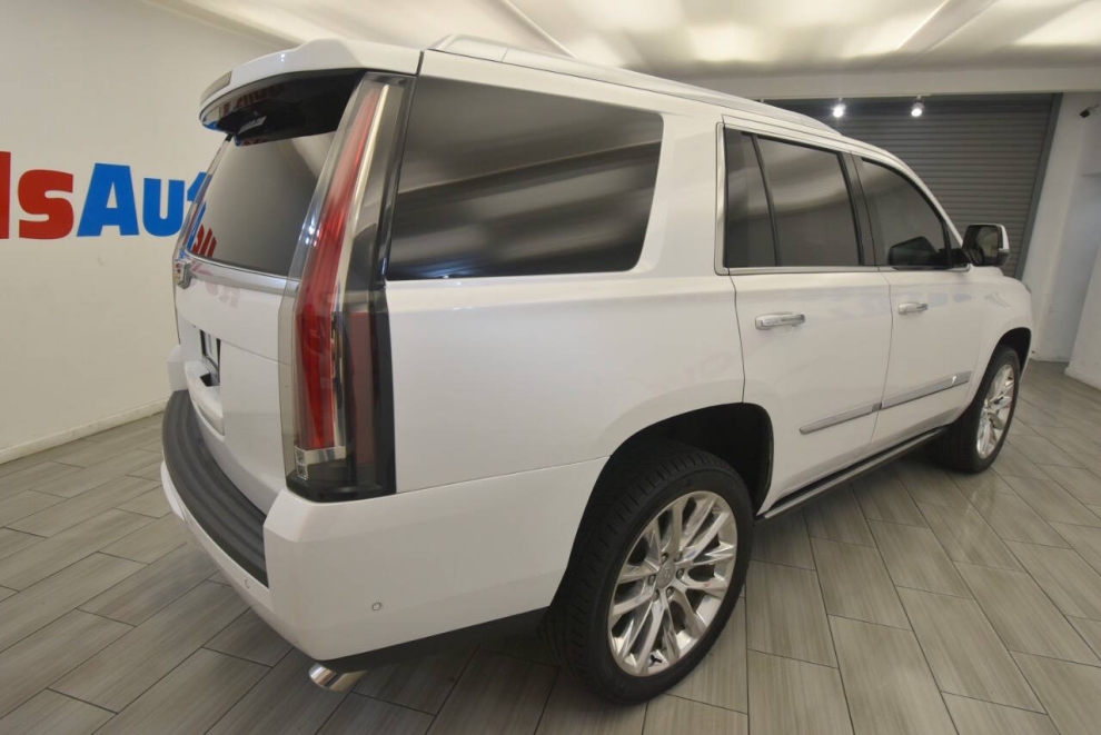 2019 Cadillac Escalade Premium Luxury 4x4 4dr SUV, White, Mileage: 78,236 - photo 4