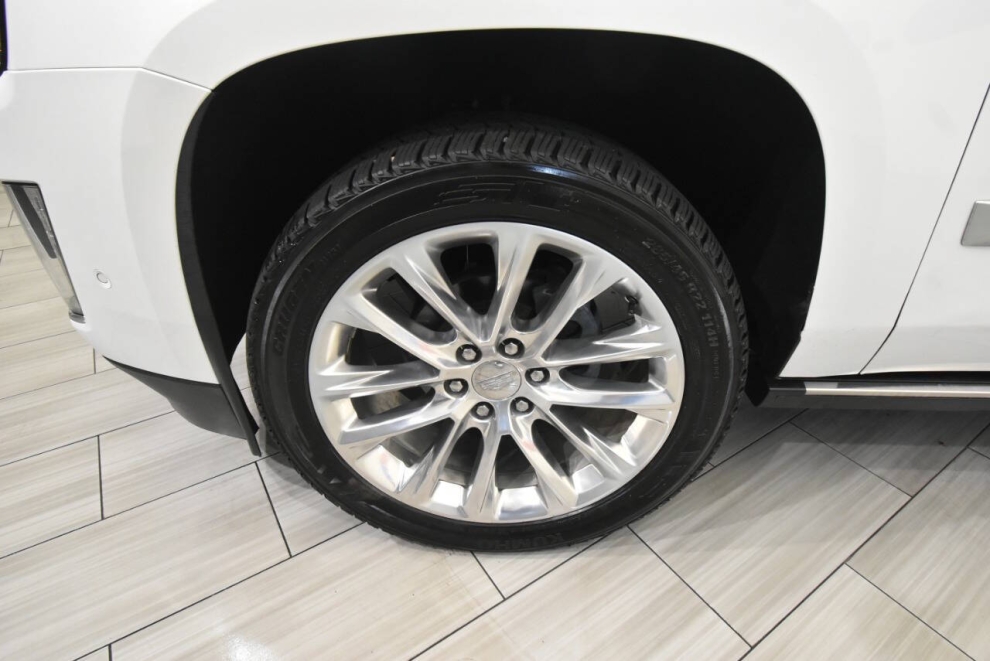 2019 Cadillac Escalade Premium Luxury 4x4 4dr SUV, White, Mileage: 78,236 - photo 8
