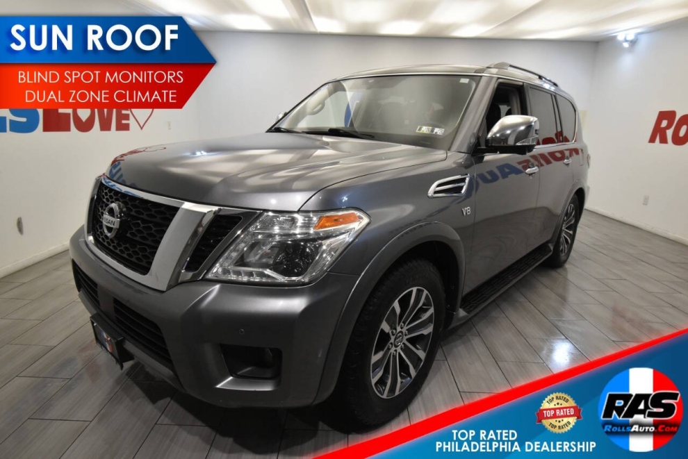 2019 Nissan Armada SL, Gray, Mileage: 103,949 