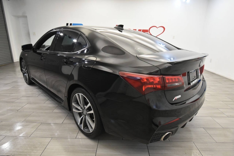 2019 Acura TLX A-Spec, Black, Mileage: 36,419 - photo 2