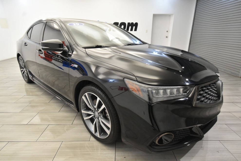 2019 Acura TLX A-Spec, Black, Mileage: 36,419 - photo 6