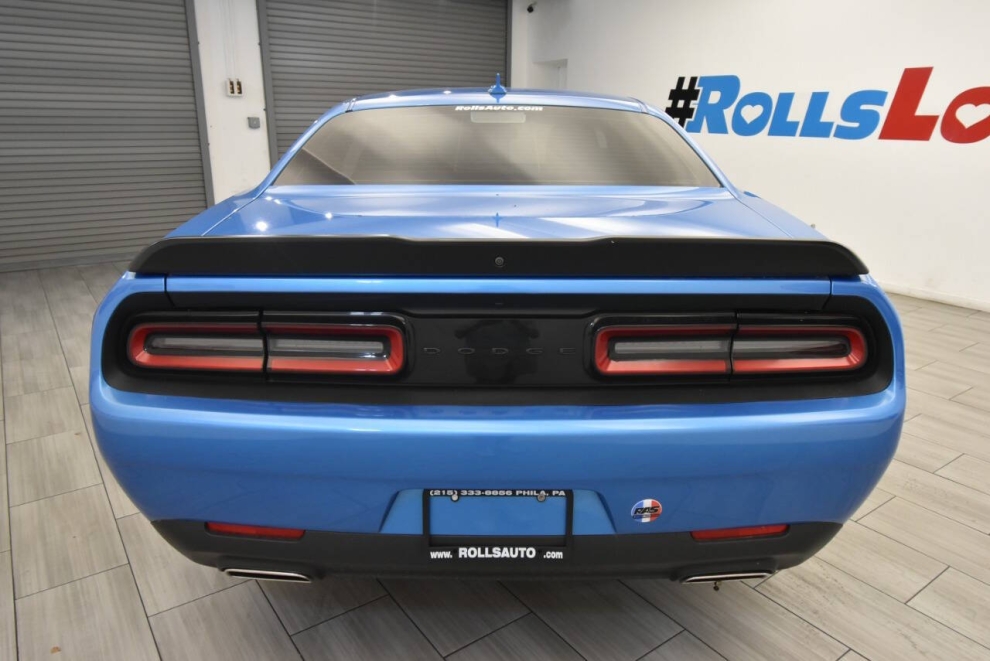 2023 Dodge Challenger SXT 2dr Coupe, Blue, Mileage: 13,946 - photo 3