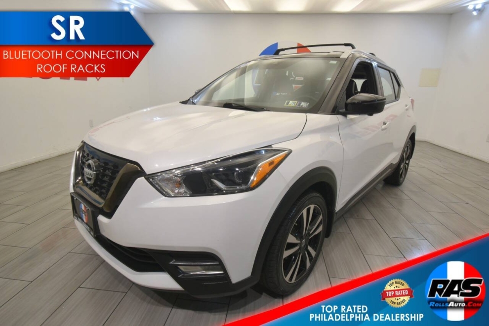 2020 Nissan Kicks SR 4dr Crossover, White, Mileage: 67,871 