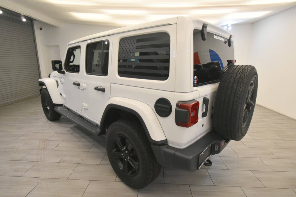 2019 Jeep Wrangler Unlimited Sahara, White, Mileage: 96,141 - photo 2