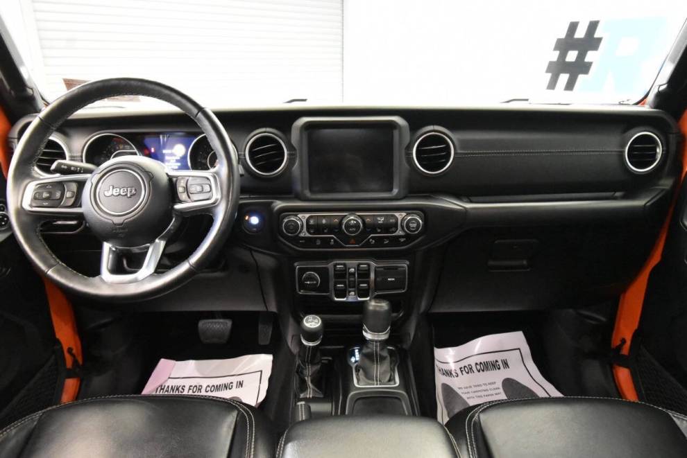 2019 Jeep Wrangler Unlimited Moab, Orange, Mileage: 54,511 - photo 18