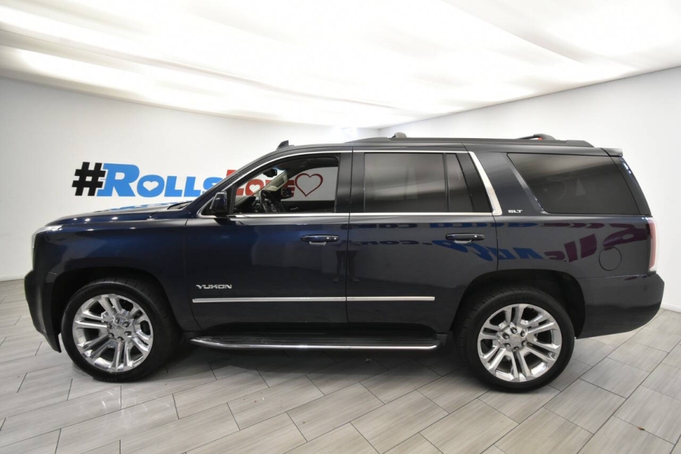 2018 GMC Yukon SLT 4x4 4dr SUV, Azul, Mileage: 85,015 - photo 1