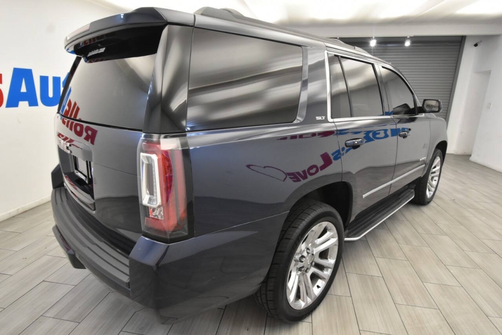 2018 GMC Yukon SLT 4x4 4dr SUV, Azul, Mileage: 85,015 - photo 4