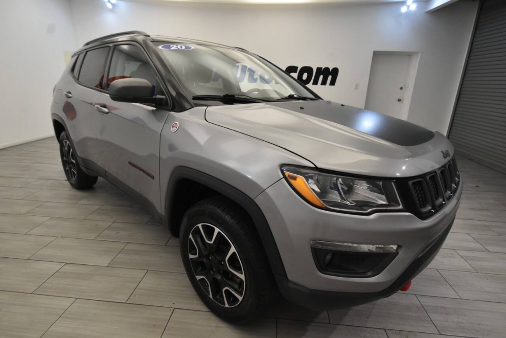 2020 Jeep Compass Trailhawk 4x4 4dr SUV, Silver, Mileage: 94,412 - photo 6