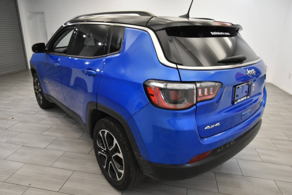 2022 Jeep Compass Limited, Blue, Mileage: 28,325 - photo 2