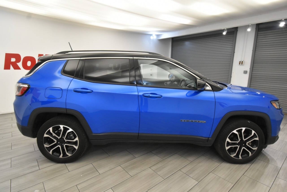 2022 Jeep Compass Limited, Blue, Mileage: 28,325 - photo 5