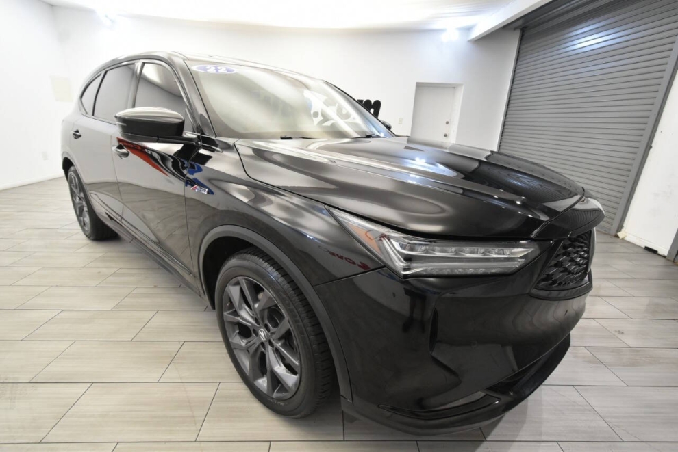 2022 Acura MDX SH AWD w/A SPEC 4dr SUV Package, Black, Mileage: 61,093 - photo 6
