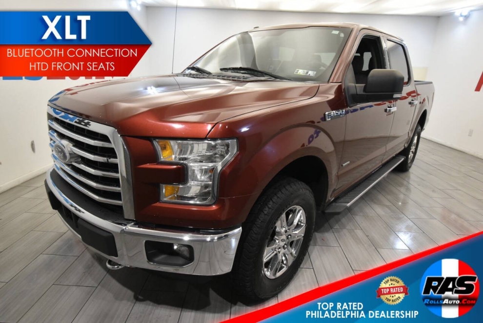 2016 Ford F-150 XLT, Red, Mileage: 122,820 