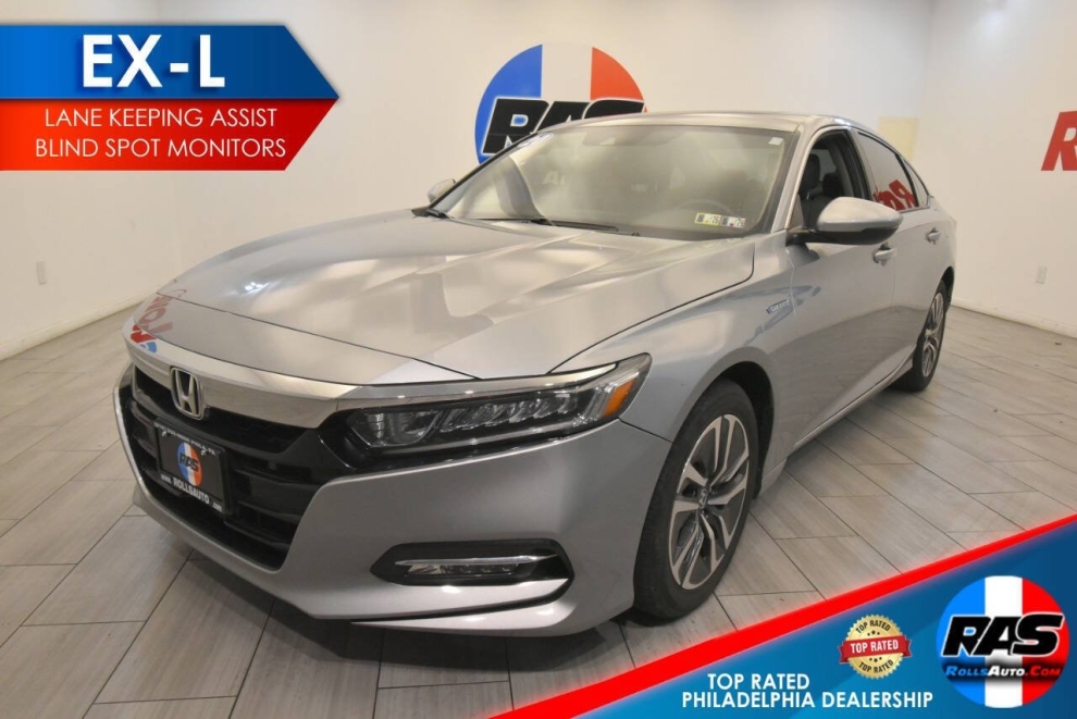2020 Honda Accord Hybrid EX L 4dr Sedan, Silver, Mileage: 48,432 