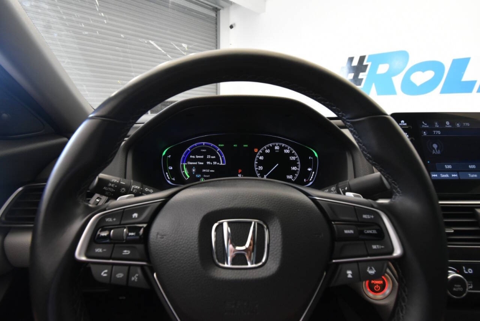 2020 Honda Accord Hybrid EX L 4dr Sedan, Silver, Mileage: 48,432 - photo 23