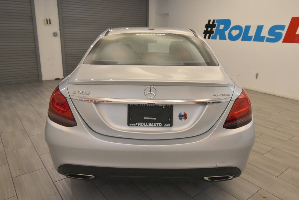 2019 Mercedes-Benz C-Class C 300 4MATIC AWD 4dr Sedan, Silver, Mileage: 86,914 - photo 3