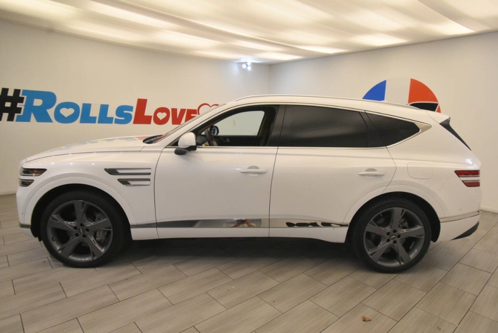 2021 Genesis GV80 3.5T, White, Mileage: 69,650 - photo 1