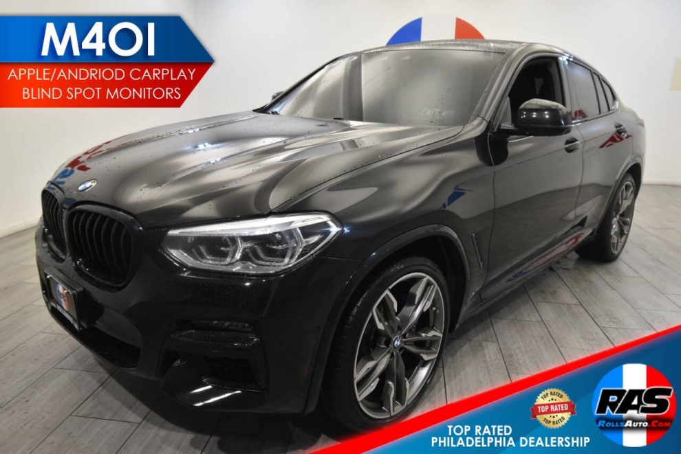 2021 BMW X4 M40i AWD 4dr Sports Activity Coupe, Black, Mileage: 95,069 