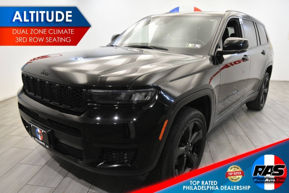 2022 Jeep Grand Cherokee L Altitude, Black, Mileage: 32,241 
