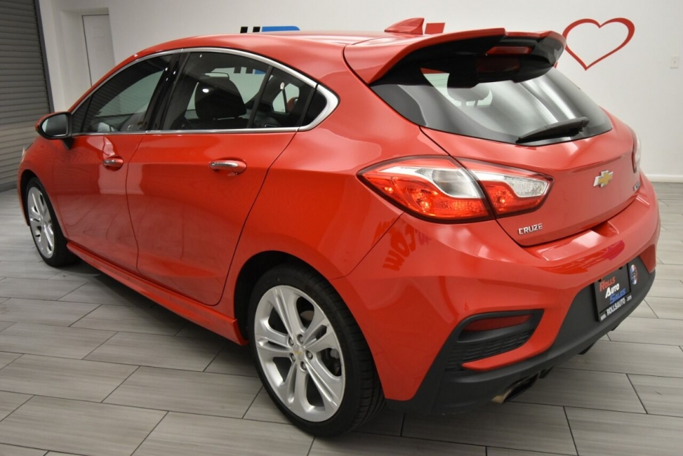 Used 2017 Chevrolet Cruze Premier Auto 4dr Hatchback, Stock 12254, Red