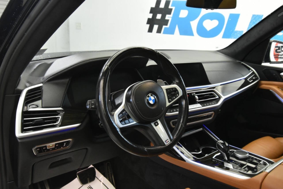 2021 BMW X7 xDrive40i AWD 4dr Sports Activity Vehicle, Blue, Mileage: 74,849 - photo 10