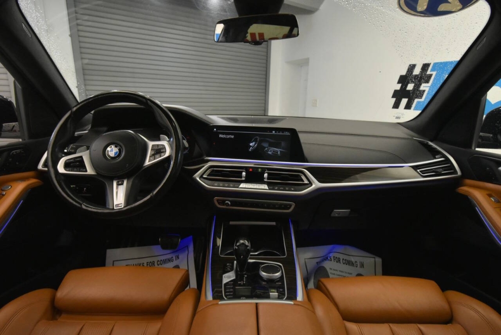 2021 BMW X7 xDrive40i AWD 4dr Sports Activity Vehicle, Blue, Mileage: 74,849 - photo 20