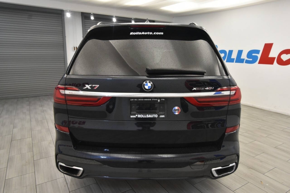 2021 BMW X7 xDrive40i AWD 4dr Sports Activity Vehicle, Blue, Mileage: 74,849 - photo 3