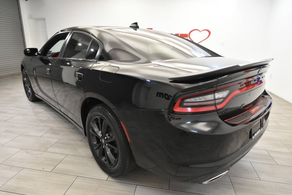 2020 Dodge Charger SXT AWD 4dr Sedan, Black, Mileage: 84,811 - photo 2