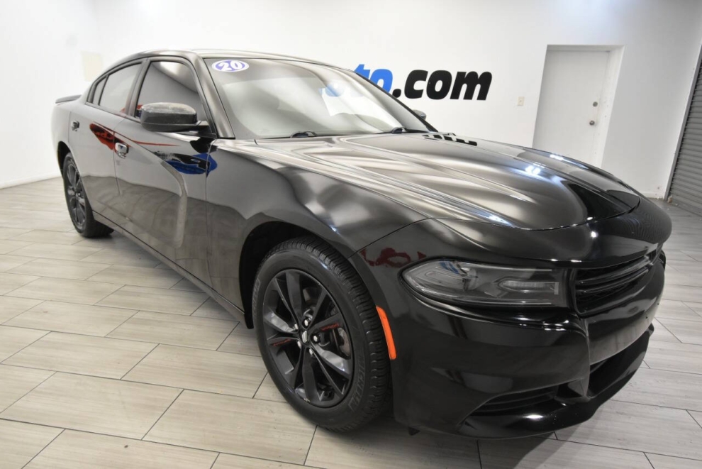 2020 Dodge Charger SXT AWD 4dr Sedan, Black, Mileage: 84,811 - photo 6