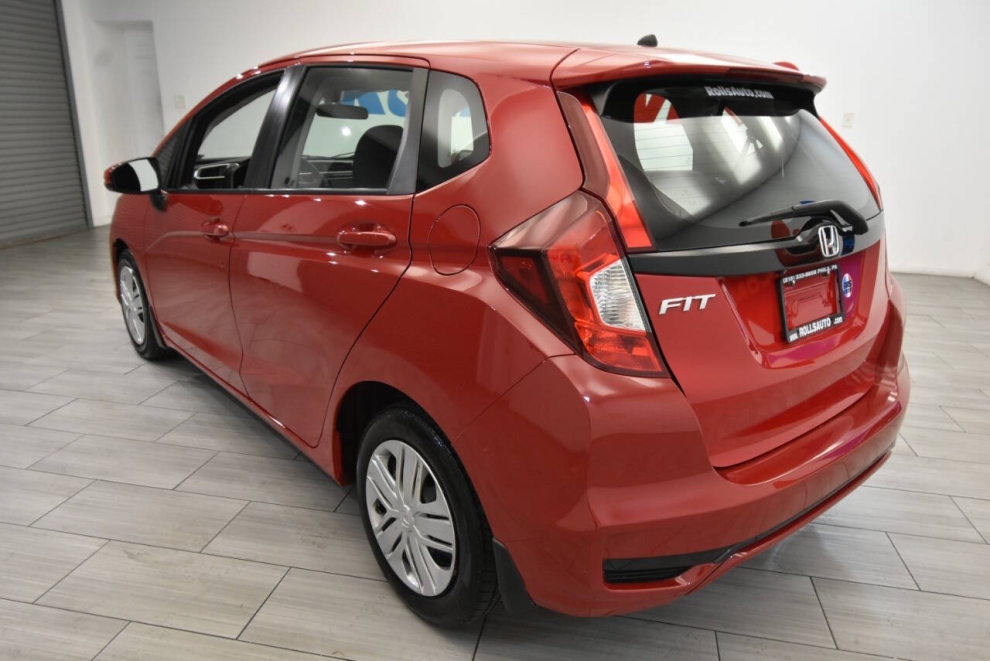 2020 Honda Fit LX 4dr Hatchback CVT, Rojo, Mileage: 36,379 - photo 2