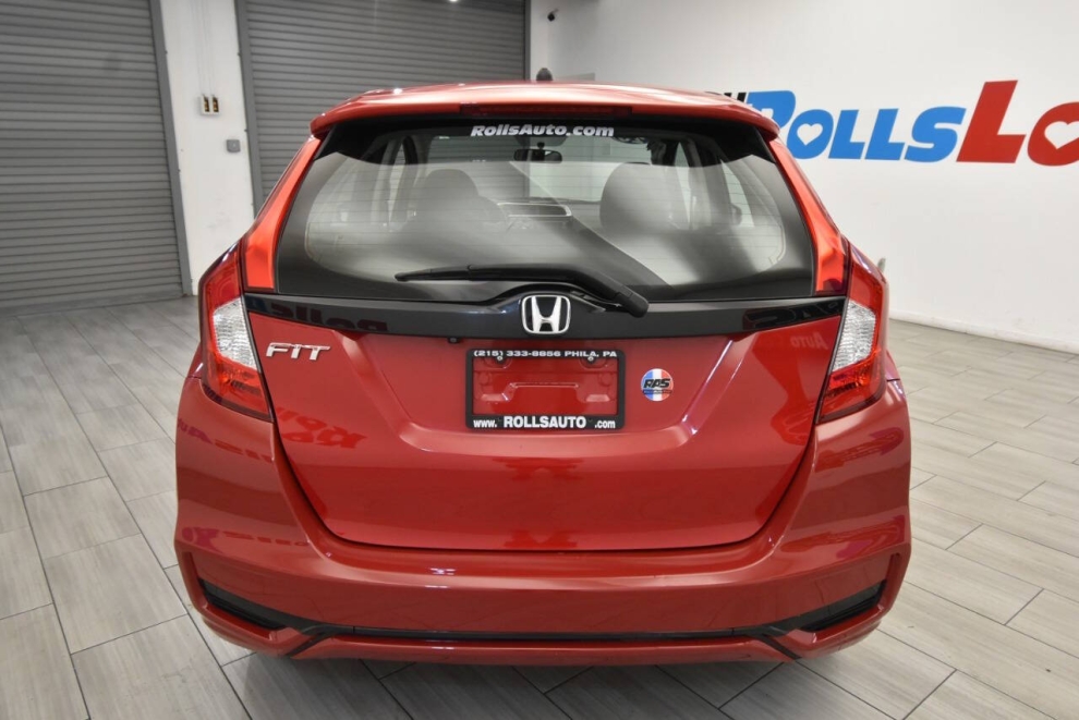 2020 Honda Fit LX 4dr Hatchback CVT, Rojo, Mileage: 36,379 - photo 3