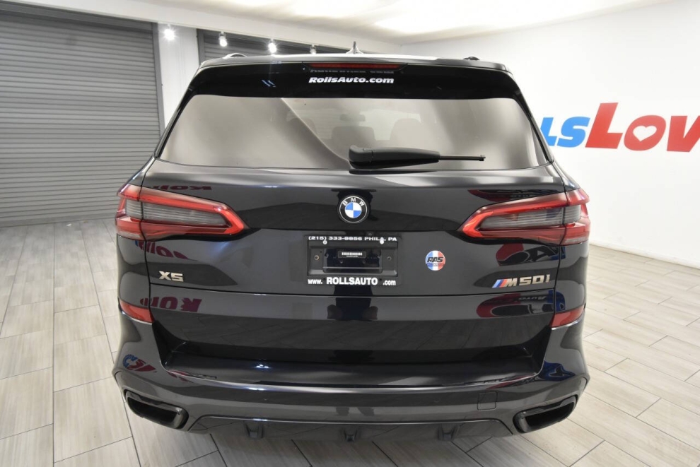 2020 BMW X5 M50i xDrive AWD 4dr Sports Activity Vehicle, Blue, Mileage: 49,191 - photo 3