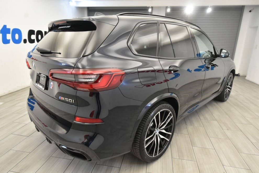 2020 BMW X5 M50i xDrive AWD 4dr Sports Activity Vehicle, Blue, Mileage: 49,191 - photo 4