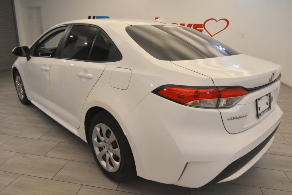 2021 Toyota Corolla LE 4dr Sedan, White, Mileage: 62,156 - photo 2