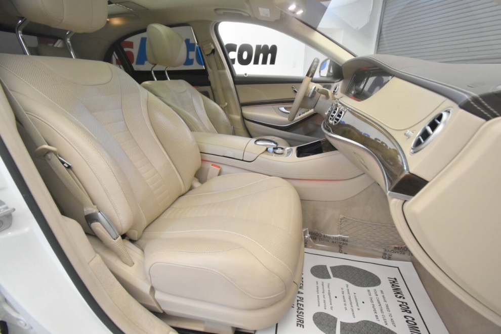 2015 Mercedes-Benz S-Class S 550 4MATIC AWD 4dr Sedan, White, Mileage: 75,997 - photo 15