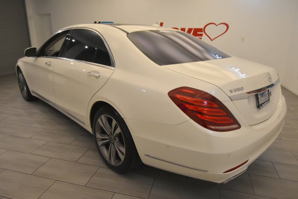 2015 Mercedes-Benz S-Class S 550 4MATIC AWD 4dr Sedan, White, Mileage: 75,997 - photo 2