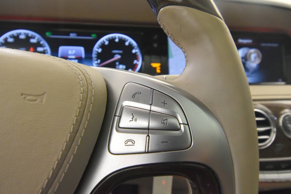 2015 Mercedes-Benz S-Class S 550 4MATIC AWD 4dr Sedan, White, Mileage: 75,997 - photo 26