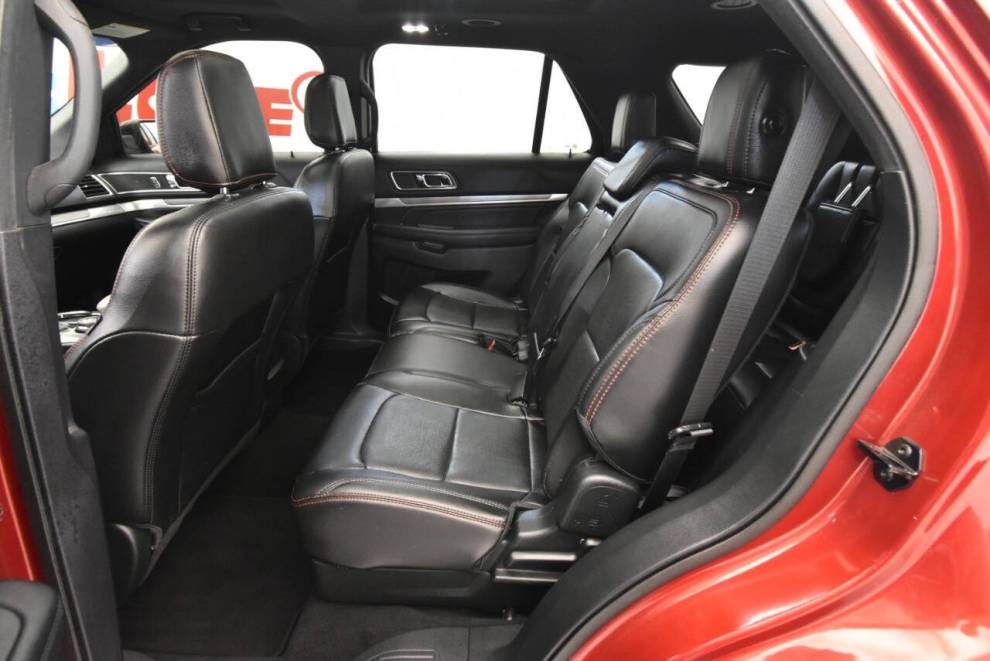 2019 Ford Explorer Sport AWD 4dr SUV, Red, Mileage: 32,246 - photo 12