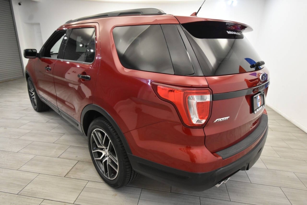 2019 Ford Explorer Sport AWD 4dr SUV, Red, Mileage: 32,246 - photo 2