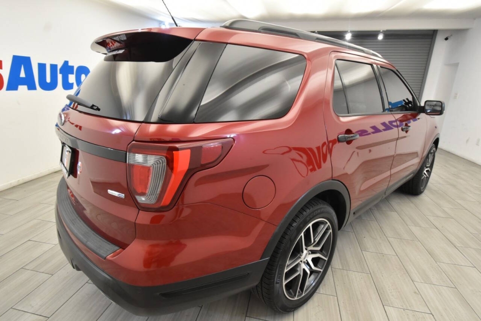 2019 Ford Explorer Sport AWD 4dr SUV, Red, Mileage: 32,246 - photo 4