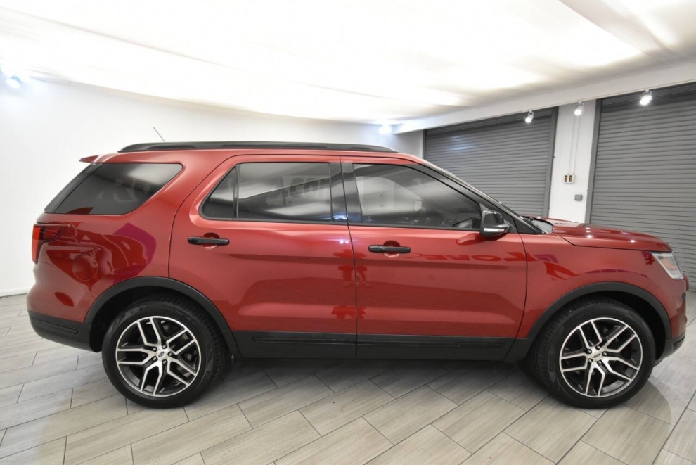 2019 Ford Explorer Sport AWD 4dr SUV, Red, Mileage: 32,246 - photo 5