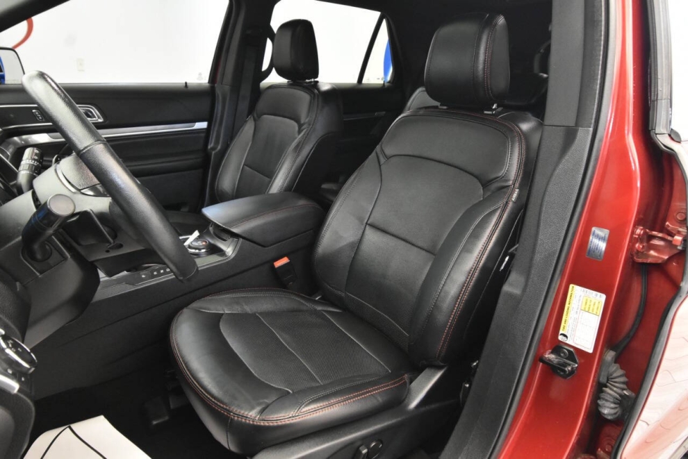 2019 Ford Explorer Sport AWD 4dr SUV, Red, Mileage: 32,246 - photo 9