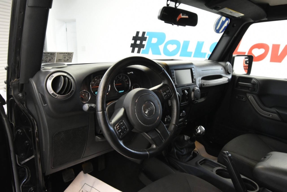 2017 Jeep Wrangler Unlimited Sport, Black, Mileage: 50,900 - photo 10