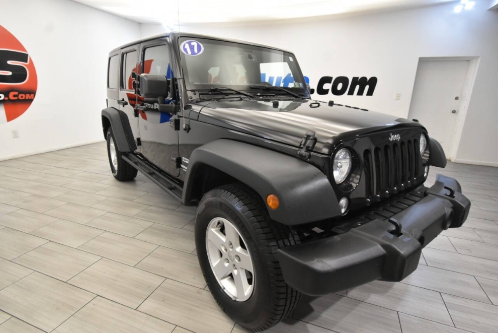 2017 Jeep Wrangler Unlimited Sport, Black, Mileage: 50,900 - photo 6