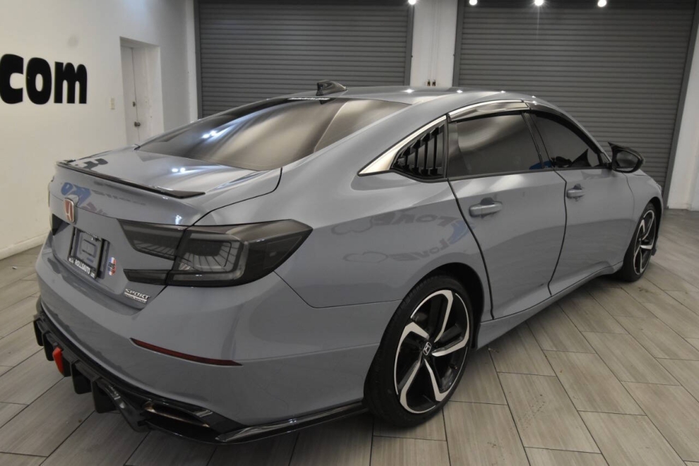 2022 Honda Accord Sport Special Edition 4dr Sedan, Gray, Mileage: 51,594 - photo 4