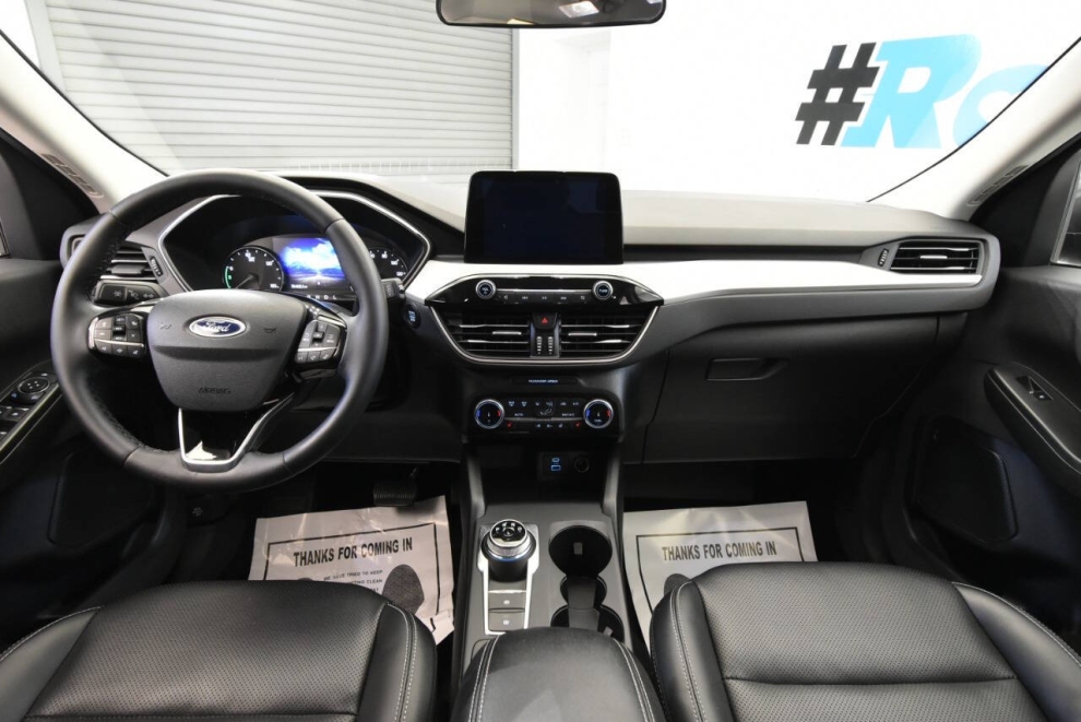 2022 Ford Escape Hybrid SEL AWD 4dr SUV, Gray, Mileage: 76,438 - photo 17