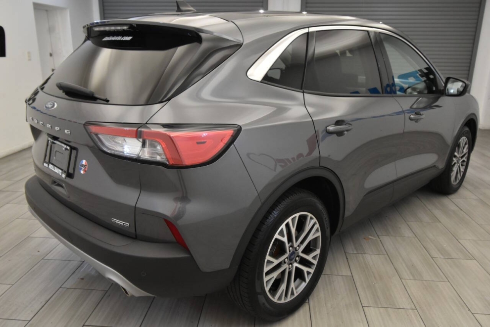 2022 Ford Escape Hybrid SEL AWD 4dr SUV, Gray, Mileage: 76,438 - photo 4